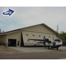 Qingdao prefabricated airpark steel structure aeroplane repair home building hangar